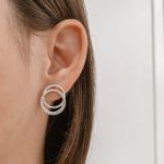 Brinco Argola Dupla Prata 925