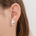 Brinco Gota Prata 925