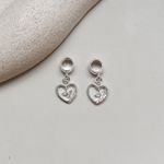 Berloque Coração Prata 925