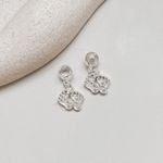 Berloque Pezinhos Cravejados Prata 925