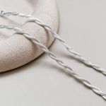 Pulseira 2 fios trançada Prata 925