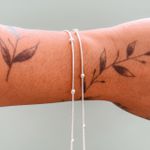 Pulseira Rabo De Rato Com Bolinhas Prata 925