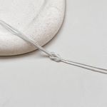 Pulseira Laminada 2 fios Trançada Prata 925