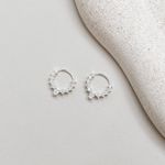 Piercing Argolinha Zircônia Prata 925 