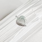 Pingente Relicário Coração Prata 925