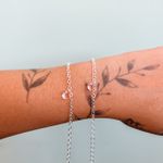 Pulseira Ponto De Luz Rosa Prata 925