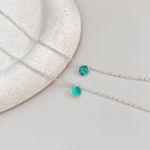 Pulseira Ponto De Luz Turmalina Prata 925 