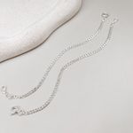 Pulseira Infantil Grume Flat Prata 925 