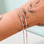 Pulseira Riviera Colorida Prata 925 