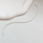 Pulseira Cordão Baiano Prata 925 