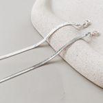 Pulseira Laminada Detalhada Prata 925 