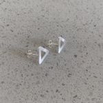 Brinco Triangulo Risc Prata 925