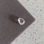 Pingente Gota Cristal Prata 925 