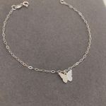 Pulseira Borboleta Dobradura Prata 925 