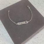 Pulseira Nome Samuel Infantil Prata 925 