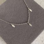 Choker Navete Prata 925 