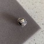 Berloque Separador Coração Estilo Pandora Prata 925 