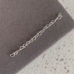 Extensor Elo Coração Prata 925 