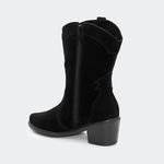 Bota Villa Griffe Western Trend Preto