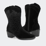 Bota Villa Griffe Western Trend Preto