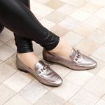 Loafer Villa Griffe Cristal - Anne Prata Velho