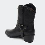 Bota Villa Griffe Western Dallas Cano Curto - Preto