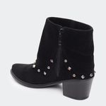 Bota Villa Griffe Western Ohio Cano Curto - Preto