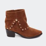 Bota Villa Griffe Western Ohio Cano Curto - Caramelo