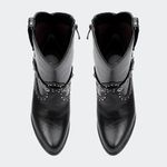 Bota Villa Griffe Western Katy Cano Curto Preto