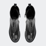 Coturno Villa Griffe Joy Cano Curto Duda Preto