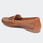 Mocassim Villa Griffe Fresh Carmem Camel