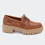 Mocassim Sevilha Camel Villa Griffe 