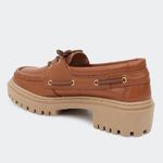 Mocassim Sevilha Camel Villa Griffe 