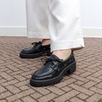 Mocassim Sevilha Preto Villa Griffe 