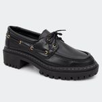 Mocassim Sevilha Preto Villa Griffe 