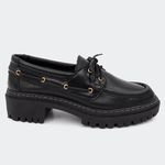 Mocassim Sevilha Preto Villa Griffe 