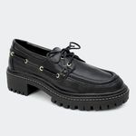 Mocassim Sevilha Preto Villa Griffe 