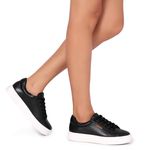 Tênis New Basic Preto Villa Griffe 