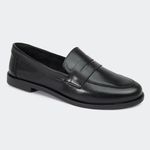 Mocassim Clean Preto Villa Griffe