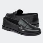 Mocassim Clean Preto Villa Griffe