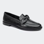 Mocassim Delicate Preto Villa Griffe
