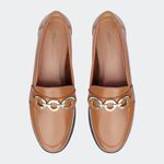 Mocassim Villa Griffe Firenze Verônica Camel