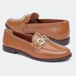 Mocassim Villa Griffe Firenze Verônica Camel