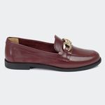 Mocassim Villa Griffe Firenze Verônica Bordô