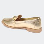 Mocassim Ivy Ouro Villa Griffe