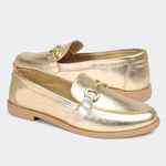 Mocassim Ivy Ouro Villa Griffe