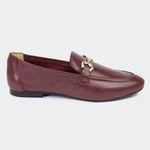 Loafer Bridão Bordô Villa Griffe