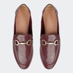 Loafer Bridão Bordô Villa Griffe