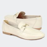 Loafer Villa Griffe Bridão Anne Off White
