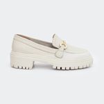 Mocassim Villa Griffe Gravata - Duda Off White